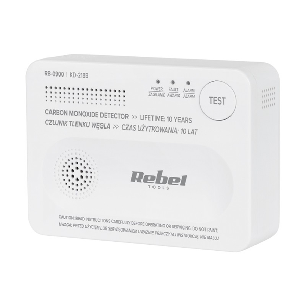 Detektor oxidu uhelnatého REBEL KD-218B