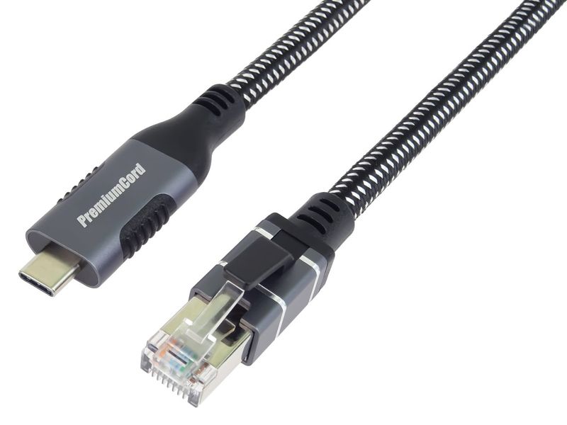 Ethernet. kabel USB3.2->LAN RJ45  10/100/1000, 1m