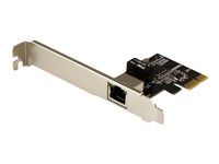 PCI Express, Intel I210 NIC - Single Port PCIe Network Adapter Card with Intel Chipset (ST1000SPEXI) - Síťový adaptér - PCI Express x1 nízký profil - 1GbE - 1000Base-T - černá