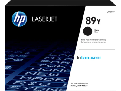 HP 89Y Black LaserJet Toner, CF289Y