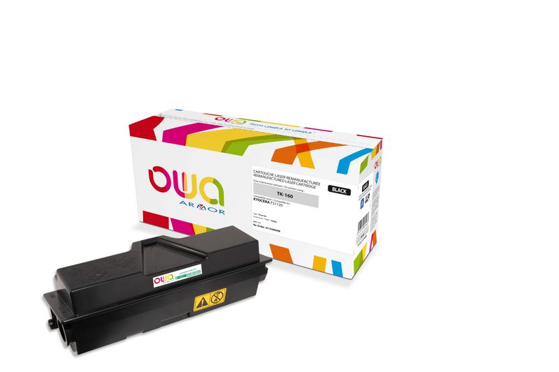 OWA Armor toner kompatibilní s Kyocera TK-160, 2500st, černá/black