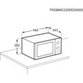 ELECTROLUX Mikrovlnná trouba EMZ421MMTI