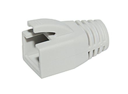 Ochrana RJ45 snag proof šedá pro kabely s prům.do 6,5mm (100ks)