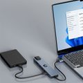 HAWK HUB 8v1 USB-C / USB-A / HDMI/ SD/TF /RJ45