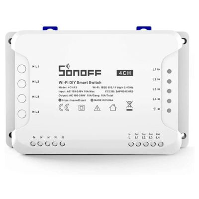 SONOFF 4CH R3, eWeLink Přepínač 4 kanálový