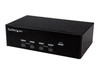 4-port KVM Switch w/Dual VGA - USB 2.0 - SV431DVGAU2A