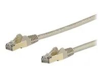 Category 6A - 26AWG (6ASPAT7MGR) - Patch kabel - RJ-45 (M) do RJ-45 (M) - 7 m - STP - CAT 6a - lisovaný, provedení bez hrbolků - šedá