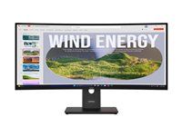 LED monitor - zakřivená - 34" - 3440 x 1440 WQHD @ 120 Hz - VA - 300 cd/m² - 3000:1 - HDR10 - 4 ms - HDMI, DisplayPort, USB-C - černá eclipse