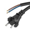 Flexo šňůra guma/neoprén 2x1,0mm2 5m černá EMOS S03050N