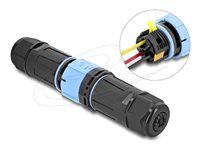 Delock - Sada napájecího konektoru - 450 V - 24 A - cerná