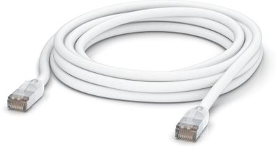Ubiquiti UACC-Cable-Patch-Outdoor-5M-W, Venkovní UniFi patch kabel, 5m, Cat5e, bílý