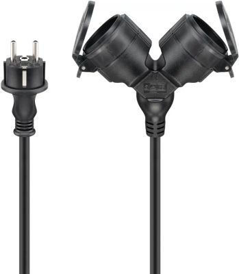 Prodlužovací kabel 2 zásuvky 25m GOOBAY 65436