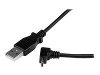 2m USB to Up Angle Micro USB Cable - USBAUB2MU