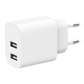 GEMBIRD TA-UC-2A12-01, Nabíječka, 2x USB-A, 12W, b