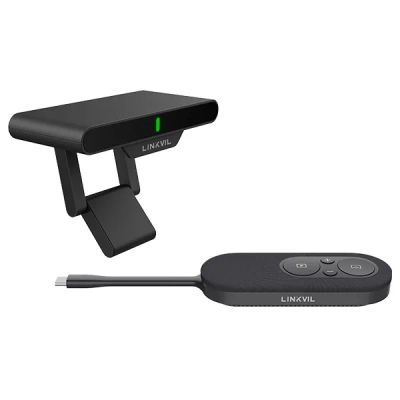 Fanvil CA200, bezdrátová konferenční sada, 4K Ultra HD, USB-C, Wi-Fi 6, WPA3-PSK, vzdálenost 10m