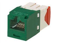 Modul - CAT 5e - UTP - zelená - 1 port