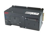 UPS (montovatelný na DIN kolejnici) - AC 220/230/240 V - 325 watt - 500 VA - baz baterie - RS-232 - výstupní konektory: 1 - černá