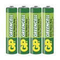 Baterie AAA (R03) Zn-Cl GP Greencell 4 ks / blister