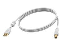 Kabel USB - USB typ B (M) do USB (M) - USB 2.0 - 2 m - bílá