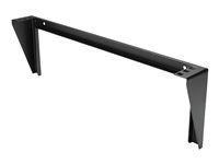 19 in - Steel - Vertical Mounting Bracket for Networking and Data Equipment (RK119WALLV) - Montážní držák - montáž na stěnu - černá - 1U - 19" - pro P/N: SV831DUSBUK