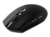 Myš - optický - 6 tlačítka - bezdrátový - 2.4 GHz - bezdrátový přijímač USB - černá