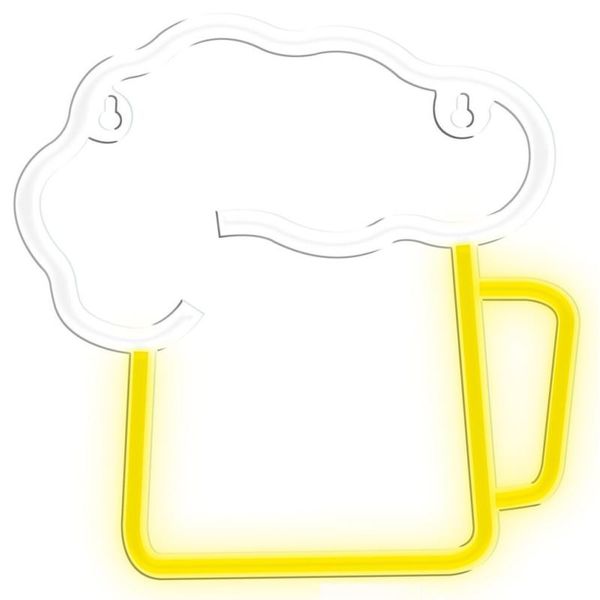MANTA BEER, LED Neon plexi dekorace