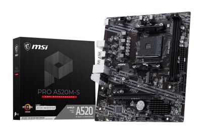 MSI PRO A520M-S/AM4/mATX