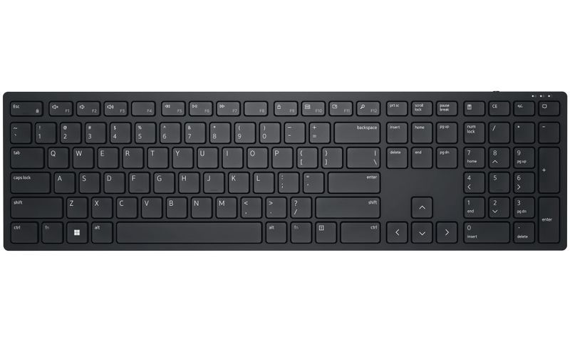 Dell KB500/Bezdrátová USB/UK layout/Černá