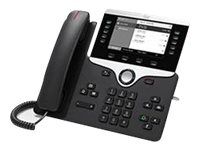 Cisco IP Phone 8811 - Telefon VoIP - SIP, RTCP, RTP, SRTP, SDP - 5 rádku - uhel - repasováno