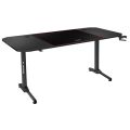HUZARO Hero 4.7 Black 160cm herní stůl