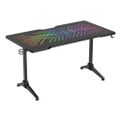 DELTACO GAM-150 DT420 RGB, Herní stůl, černý