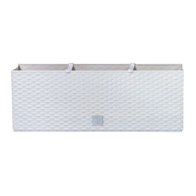 Květináč RATO CASE 51,4x19,2cm bílý