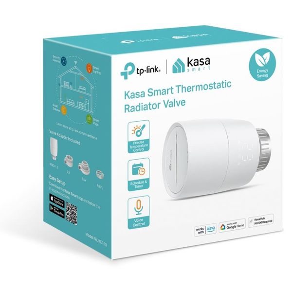 TP-LINK Kasa KE100, Radiátorová hlavice, 1ks