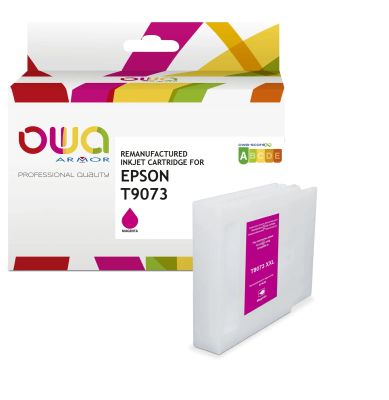 OWA ARMOR ink kompatibilný s Epson T9073, červená/magenta, 77ml