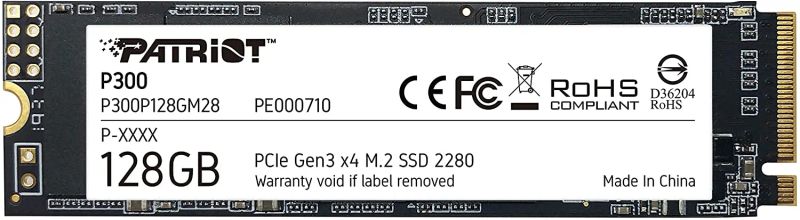 PATRIOT P300/128GB/SSD/M.2 NVMe/5R
