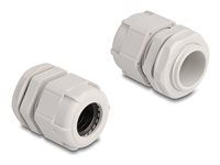 Cable Gland M25 10 pieces grey