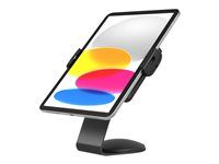 Compulocks Universal Tablet Cling Core Counter Stand or Wall Mount - Montážní sada (stojan) - zorný úhel 45° - pro tablet - univerzální - uzamykatelný - kov - cerná - velikost obrazovky: 7"-13" - montážní rozhraní: 100 x 100 mm - montáž na stenu, cítac