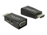 Nástroj pro převod videa - HDMI - VGA - černá
