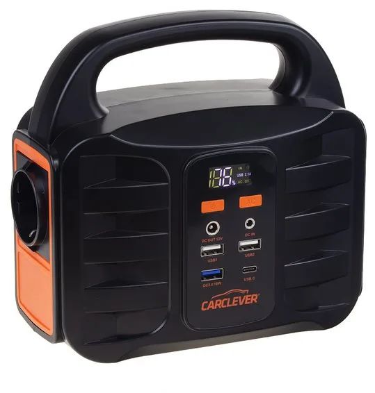 SAPRO Multifunkční nabíjecí stanice Carclever 35962, Li-Ion 42.000mAh, AC-150W