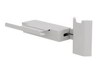 Printer bracket holder mounting kit - velký - montáž na nástěnnou kolejnici - bílá