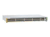Přepínač - L3 - řízený - 48 x 10/100 + 2 x kombinace SFP - desktop, Lze montovat do rozvaděče, pro připevnění na zeď