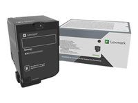 Vysoká výtěžnost - černá - originální - kazeta s barvivem LCCP - pro Lexmark CX725de, CX725dhe, CX725dthe