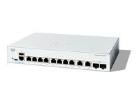 Přepínač - Gigabit Ethernet - L3 - inteligentní - 8 x 10/100/1000 + 2 x combo Gigabit SFP/RJ-45 - desktop, Lze montovat do rozvaděče