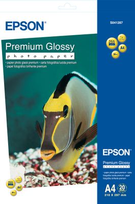 EPSON A4, Premium Glossy Photo Paper (20 listů)