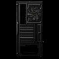 SPIRE Talos E3 RGB, PC Skříň, černá