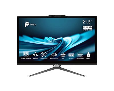MSI PRO/AP222T 14MA-668EU/21,5"/FHD/T/G7400/8GB/128GB/Intel int/W11P/Černá/3R