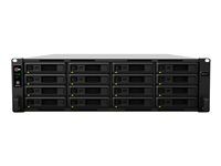 Server NAS - 16 zásuvky - k upevnění na regál - SATA 6Gb/s - RAID 0, 1, 5, 6, 10, JBOD - RAM 8 GB - 10GBase-T - iSCSI podpora - 3U