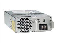 Cisco DC Power Supply with Front-to-Back Airflow - Přívod energie - hotplug (zásuvný modul) - 400 Watt - pro Nexus 2148T, 2224TF, 2224TP, 2232PP 10GE, 2232TM, 2248TP