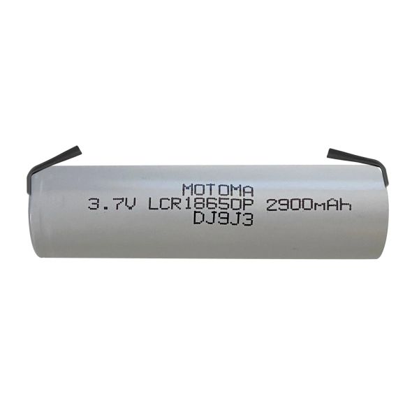 Nabíjecí baterie Li-Ion 18650 3,7V / 2900mAh 3C MOTOMA s páskovými vývody