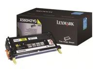 Vysoká výtěžnost - žlutá - originální - kazeta s barvivem - pro Lexmark X560dn, X560n